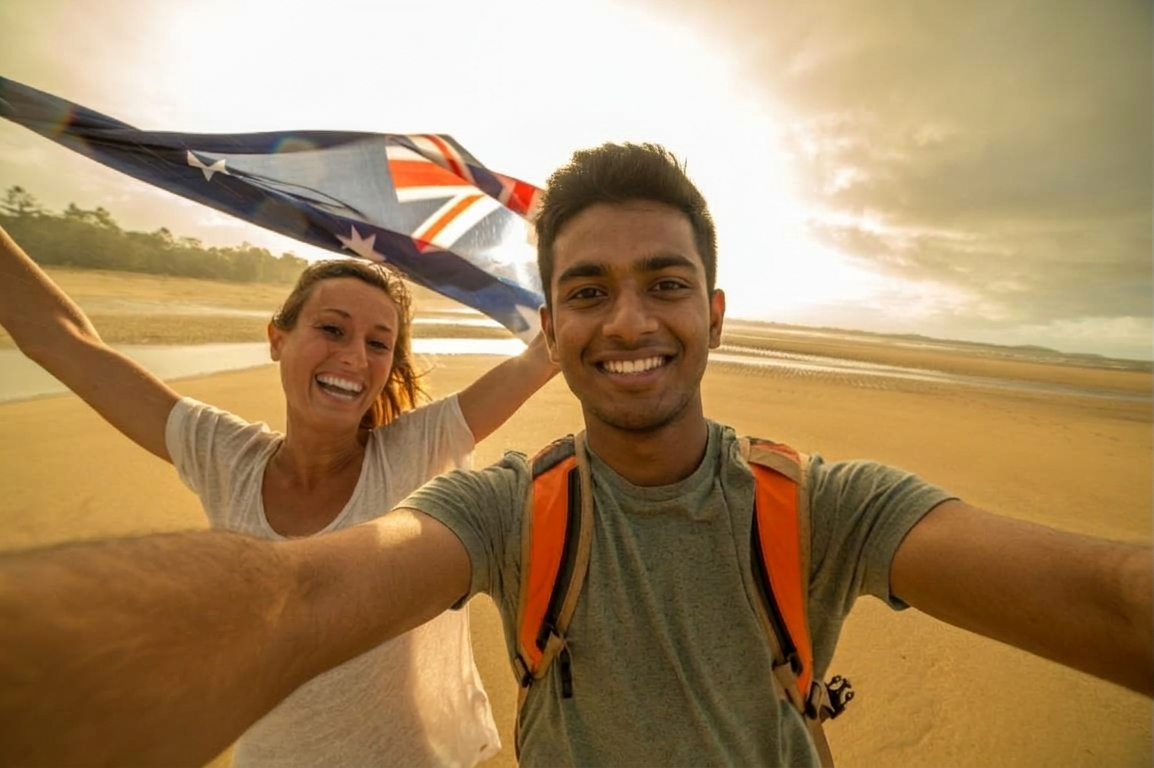 India to Australia